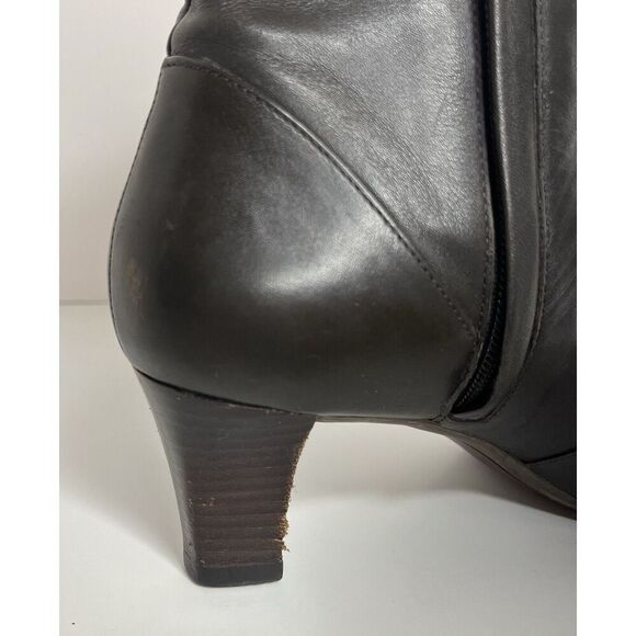 Cole Haan Sole Lynda Booties Womens Size 8.5B  Brown Leather‎ - Picture 4 of 16
